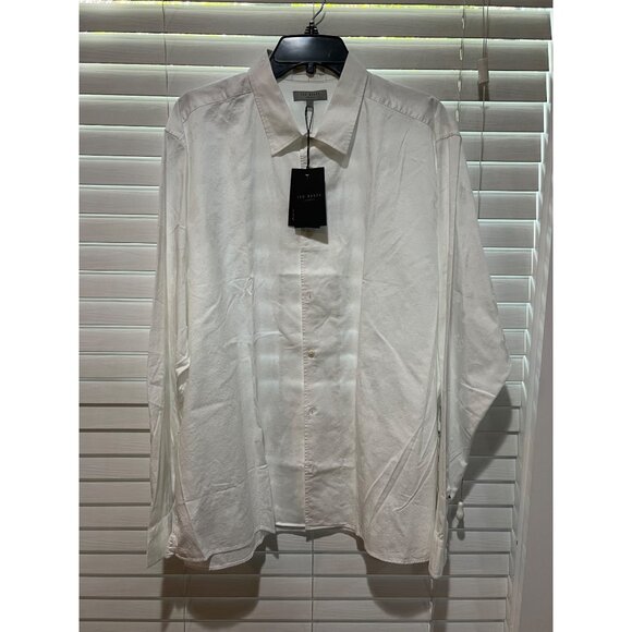 Ted Baker Other - Ted Baker Long‎ Sleeve Button Up Floral Shirt NWT - MSRP $175 Size 7/XXL